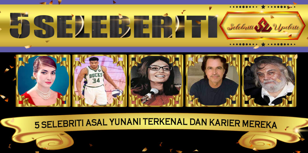 5 Selebriti Asal Yunani